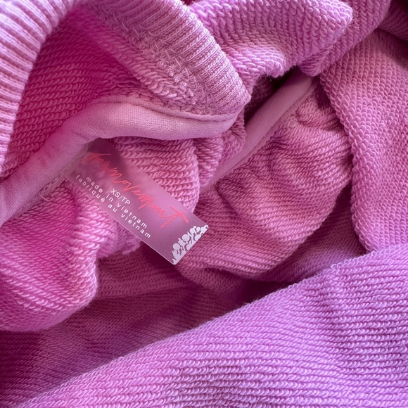 NWOT Free People Such A Flirt Romper in Powder Pink - Picture 9 of 10